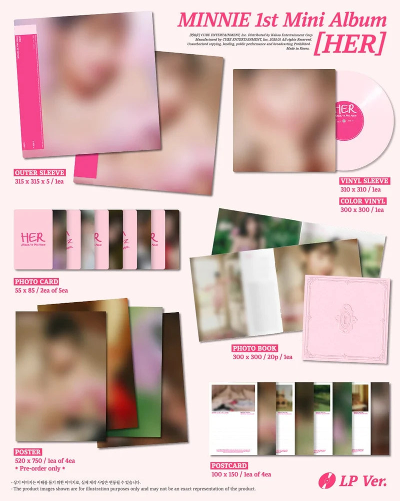 MINNIE ((G)I-DLE) - HER (LP VER.)