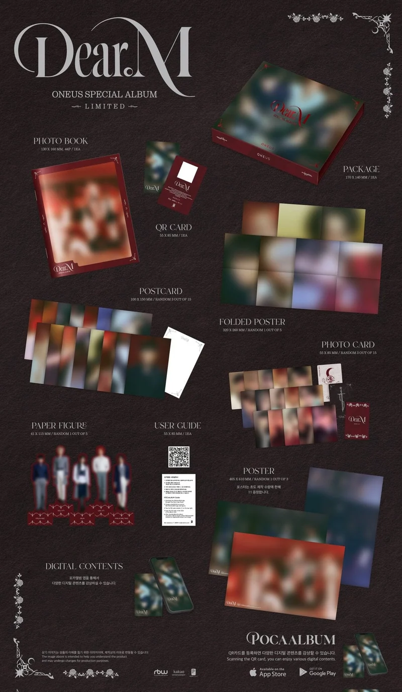 ONEUS - DEAR.M (POCA ALBUM)
