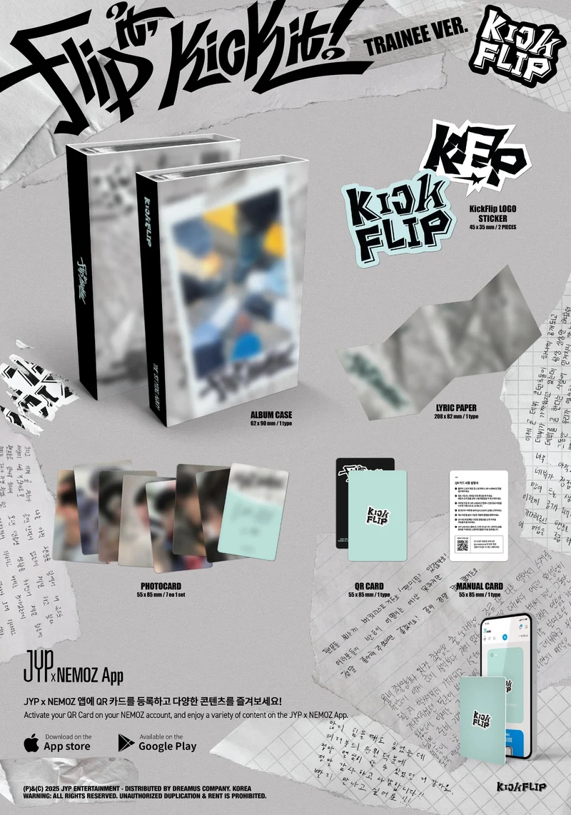 KICKFLIP - FLIP IT, KICK IT! (TRAINEE VER.)