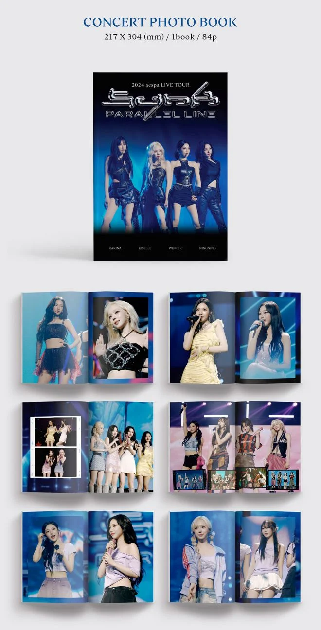 AESPA - CONCERT PHOTO BOOK (2024 AESPA LIVE TOUR ‘SYNK : PARALLEL LINE’)