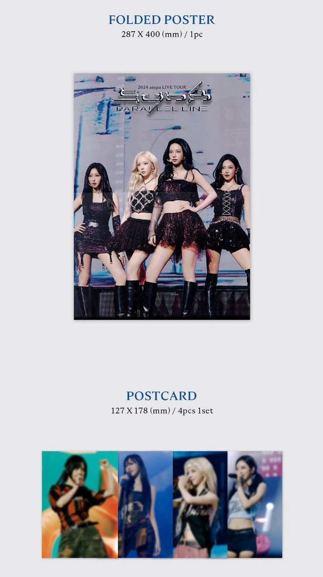 AESPA - CONCERT PHOTO BOOK (2024 AESPA LIVE TOUR ‘SYNK : PARALLEL LINE’)