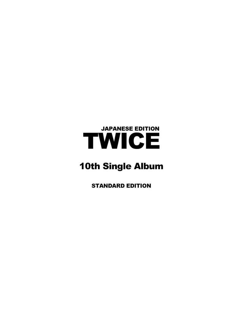 [Japanese Edition] TWICE 10th Single Album