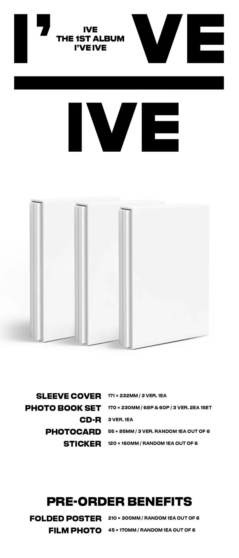 IVE - I'VE IVE (1ST FULL ALBUM)