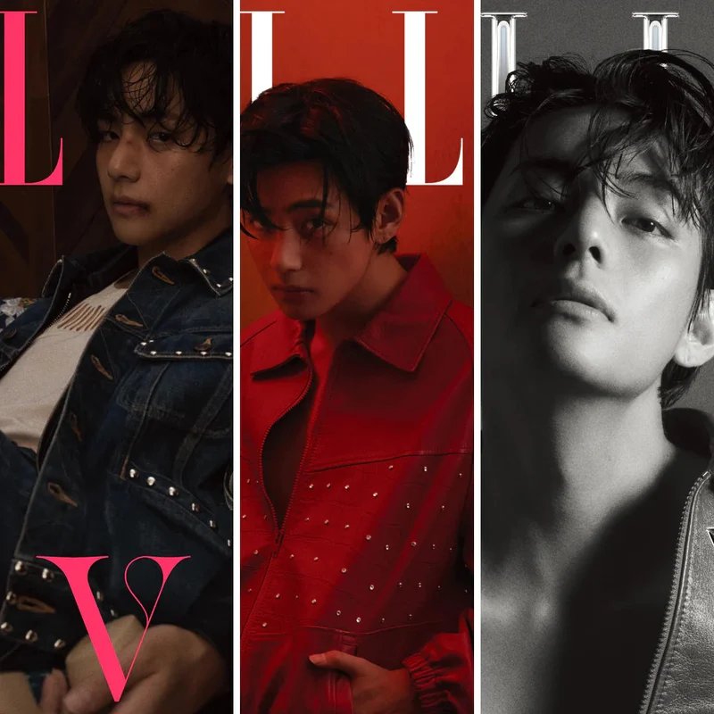ELLE - Cover V (BTS) (04/23) ISSUE