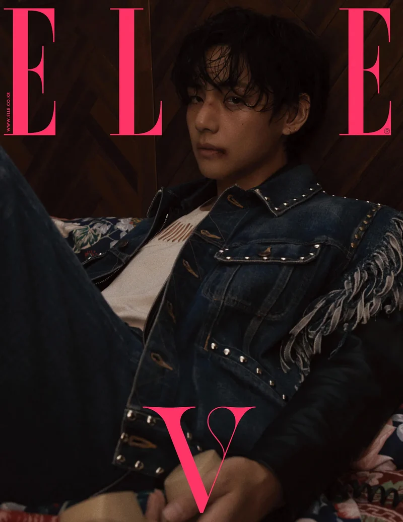 ELLE - Cover V (BTS) (04/23) ISSUE