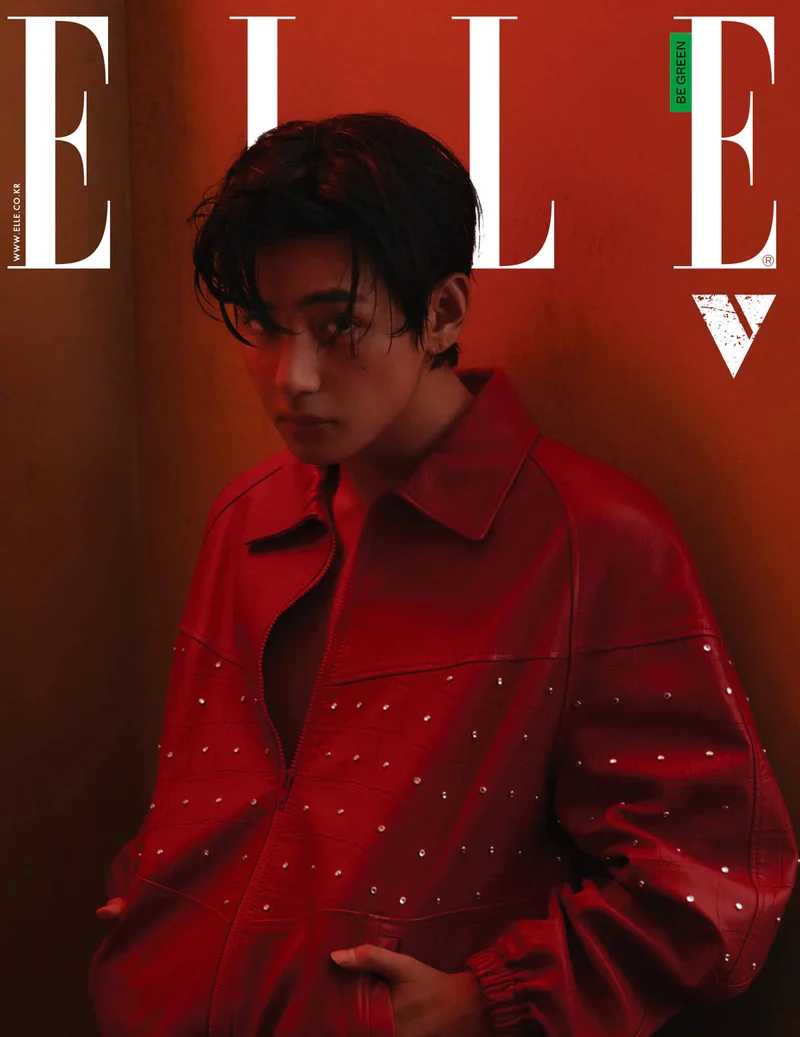 ELLE - Cover V (BTS) (04/23) ISSUE