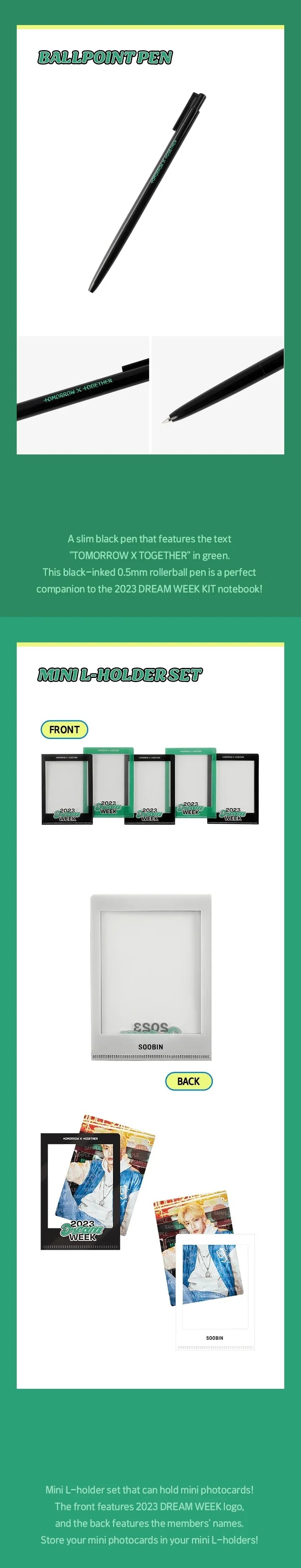 TXT - 2023 DREAM WEEK KIT