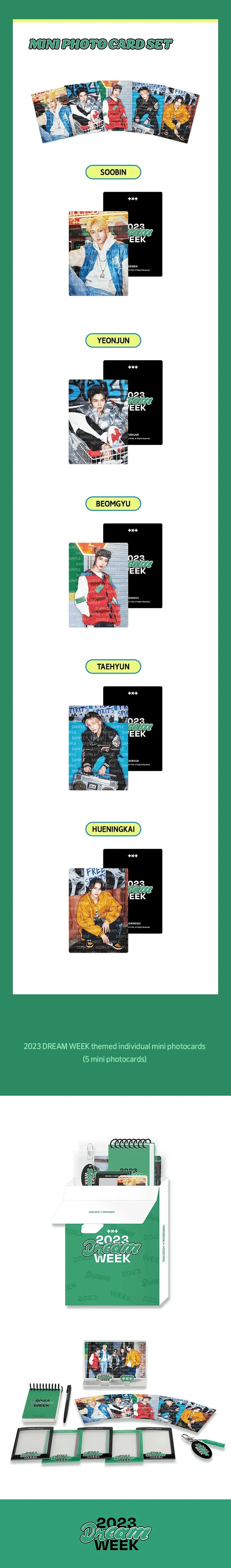 TXT - 2023 DREAM WEEK KIT