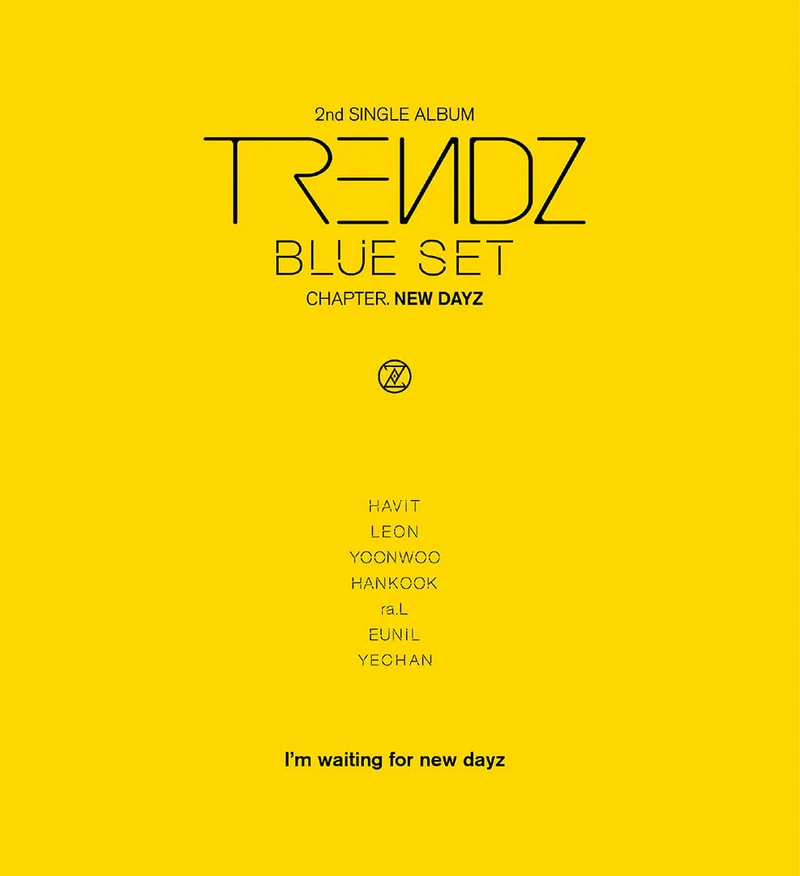 TRENDZ - BLUE SET CHAPTER. NEW DAYZ (2ND SINGLE ALBUM)