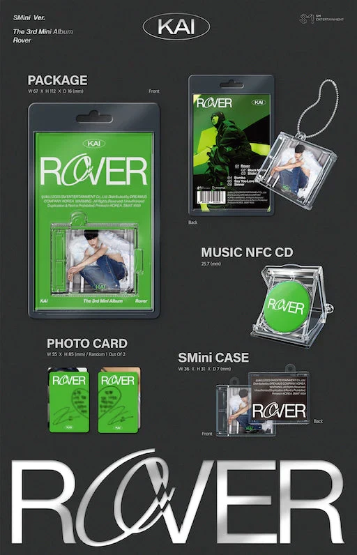 KAI - ROVER (3RD MINI ALBUM) SMINI VER.