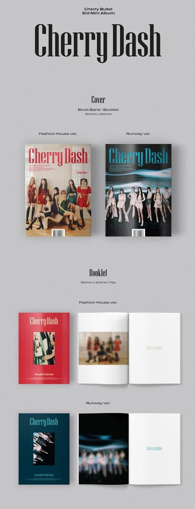 CHERRY BULLET - CHERRY DASH (3RD MINI ALBUM)