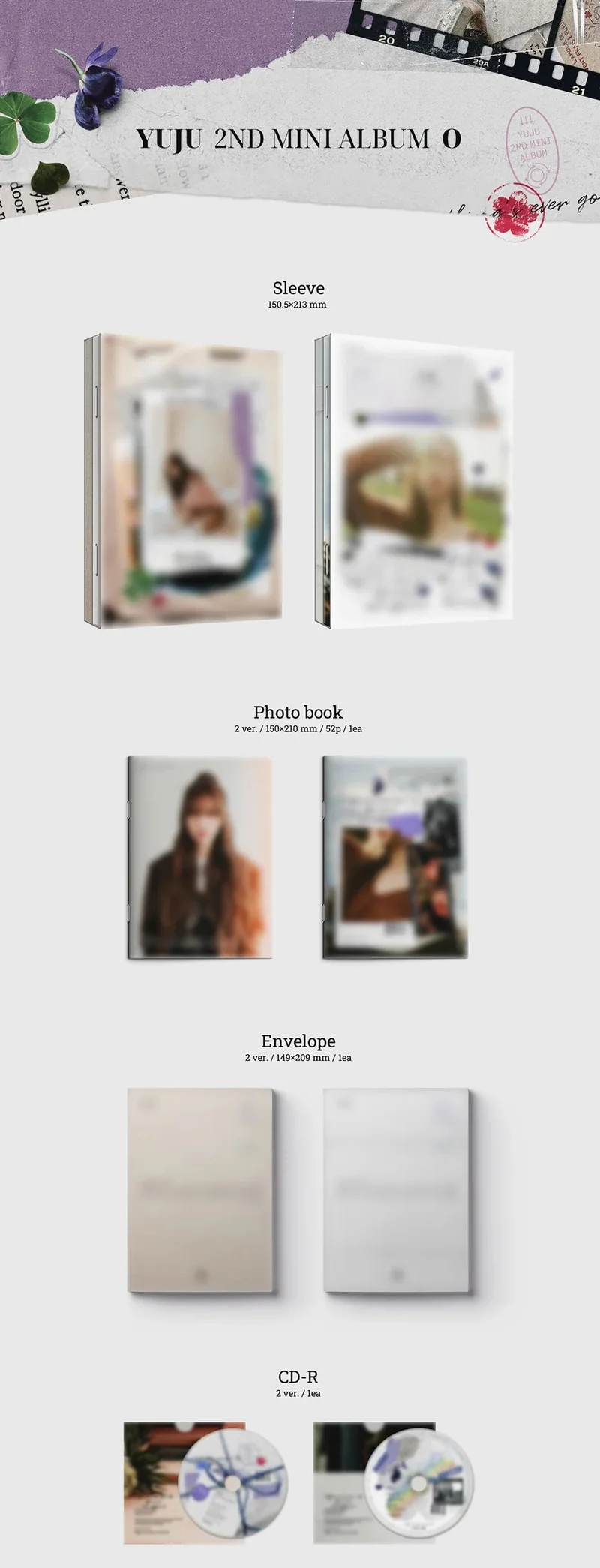 YUJU - O (2ND MINI ALBUM)