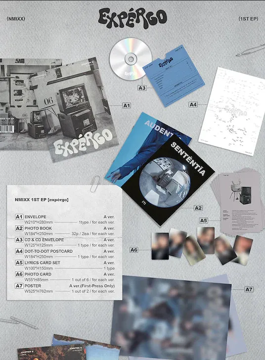 NMIXX - EXPERGO (1ST EP) Photobook Ver.