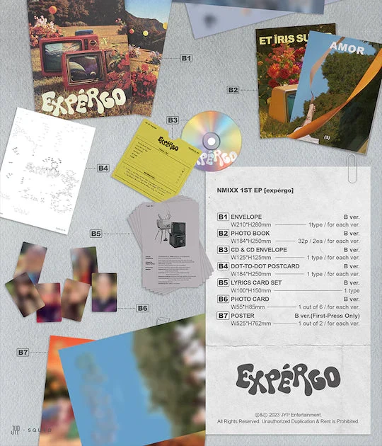 NMIXX - EXPERGO (1ST EP) Photobook Ver.