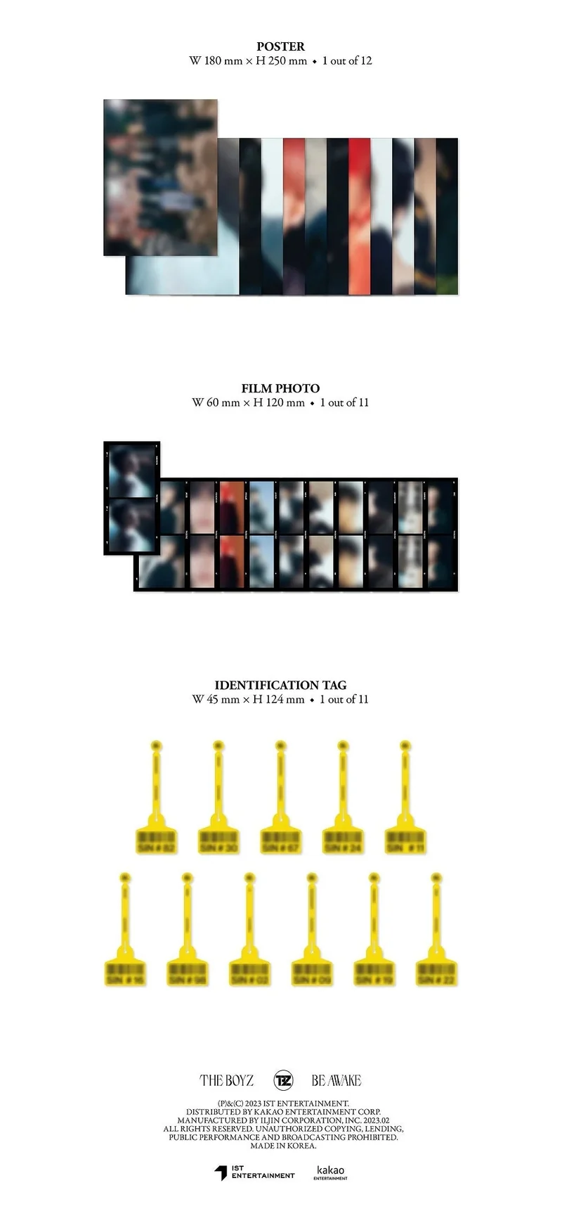THE BOYZ - BE AWAKE (8TH MINI ALBUM)