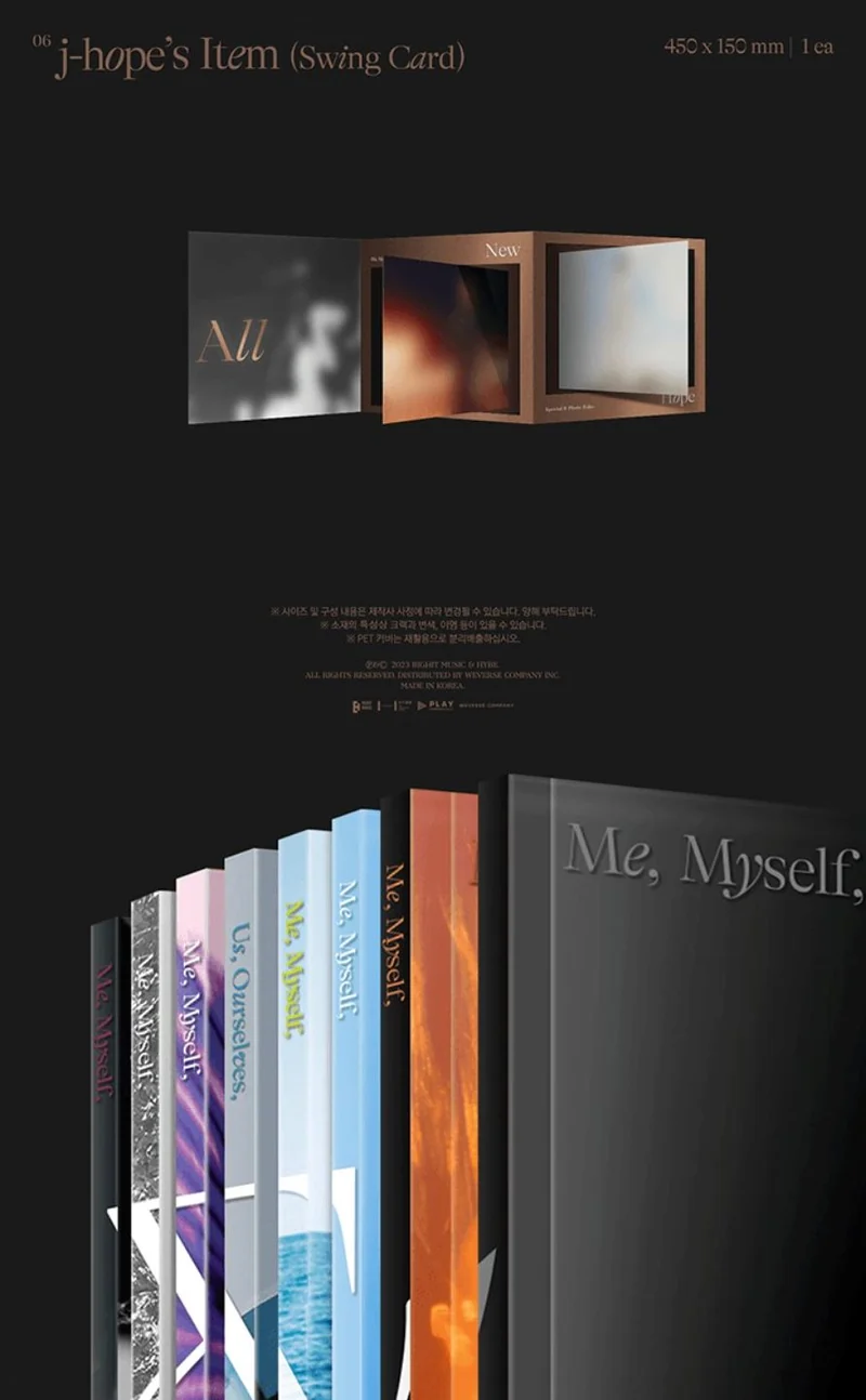 BTS (J-Hope) - Special 8 Photo-Folio - Me, Myself & J-Hope (All New Hope)