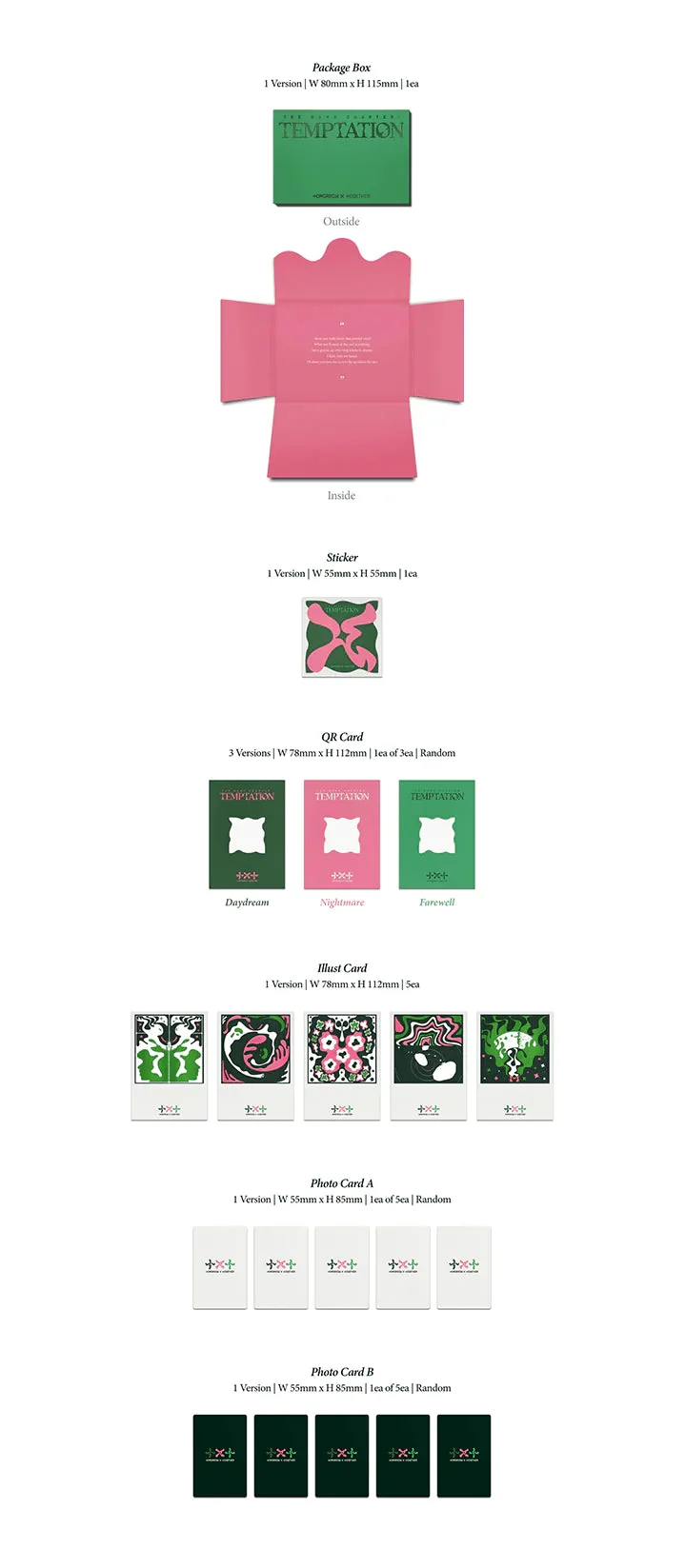 TXT - THE NAME CHAPTER: TEMPTATION (WEVERSE ALBUMS VER.)