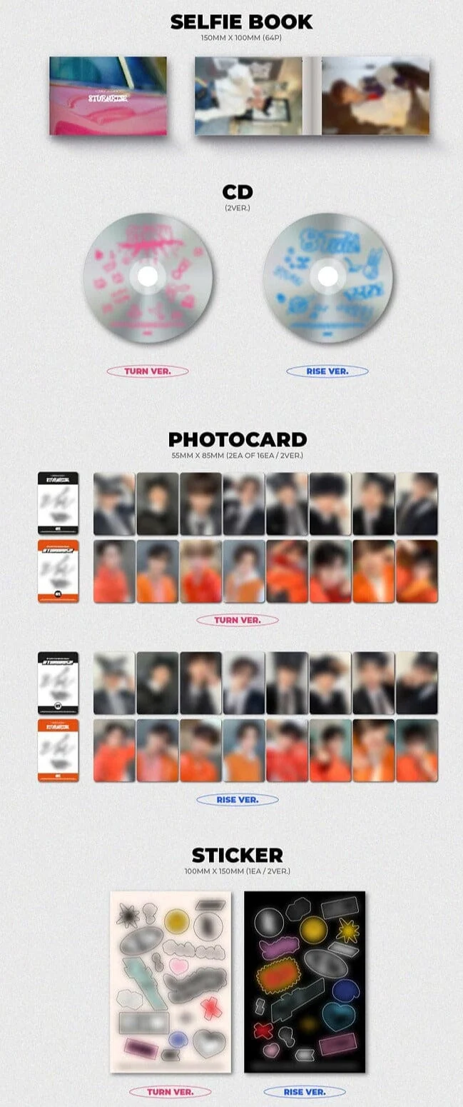 8TURN - 8TURNRISE 1ST MINI ALBUM (Sleeve Package)