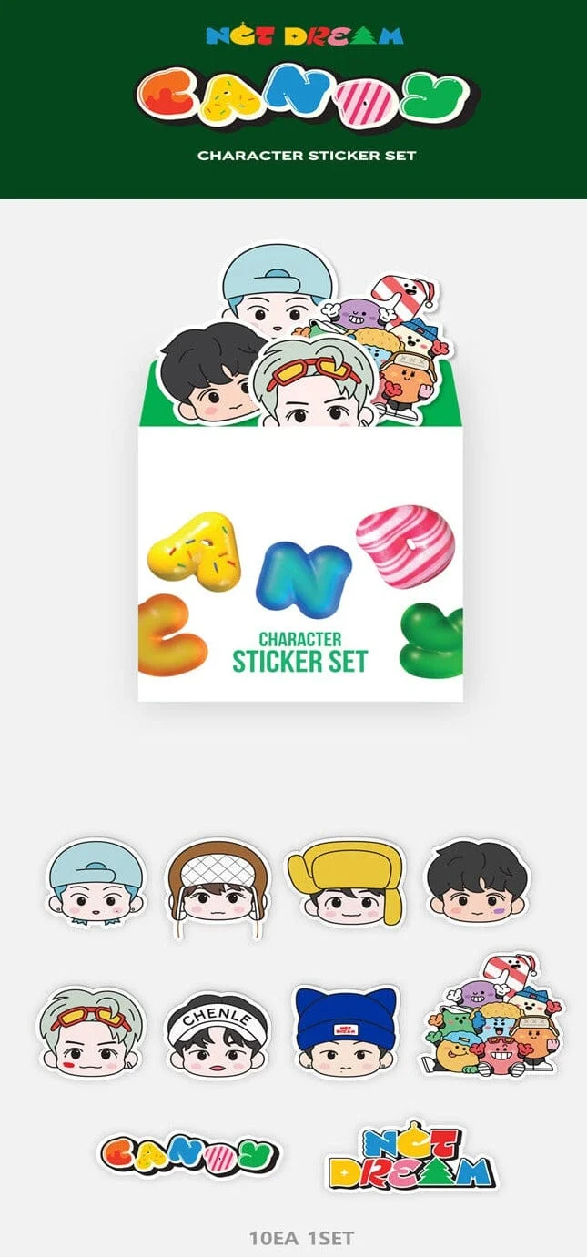 NCT DREAM - [Candy] CHARACTER STICKER