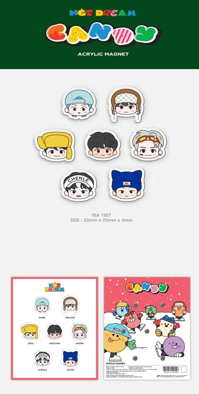 NCT DREAM - ACRYLIC MAGNET [Candy]
