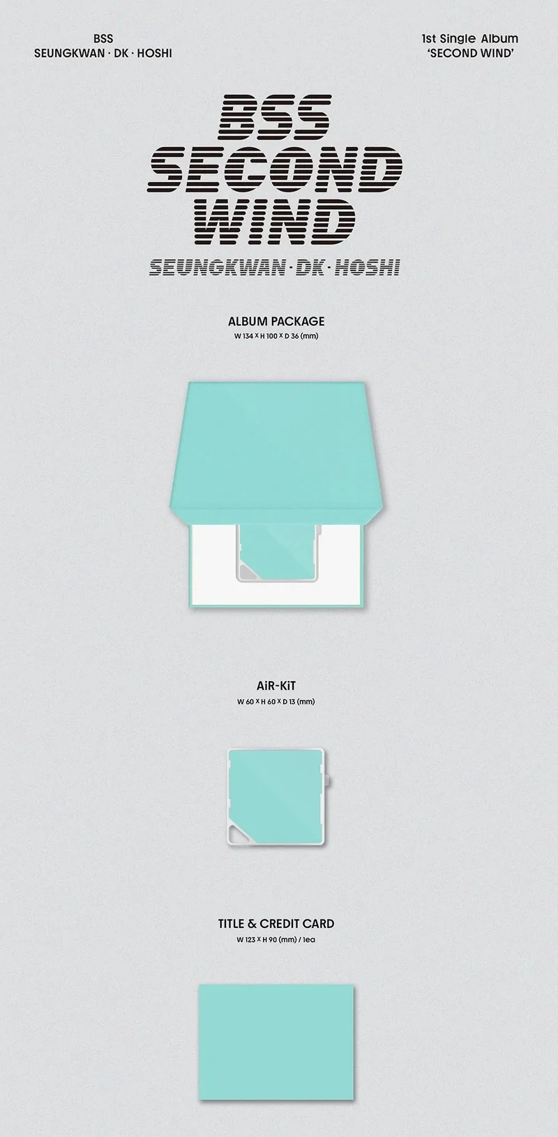 SEVENTEEN BSS - SECOND WIND (KIT VER.)