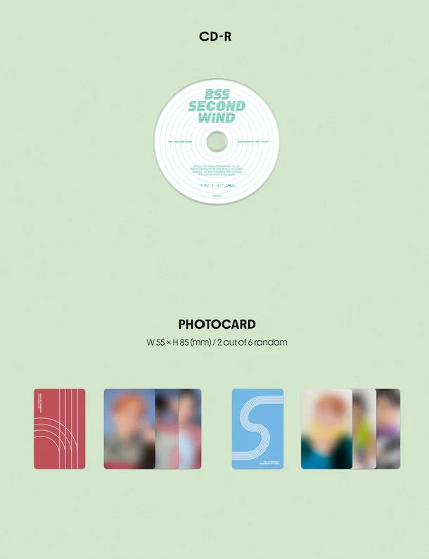 SEVENTEEN BSS - SECOND WIND (1ST SINGLE ALBUM)