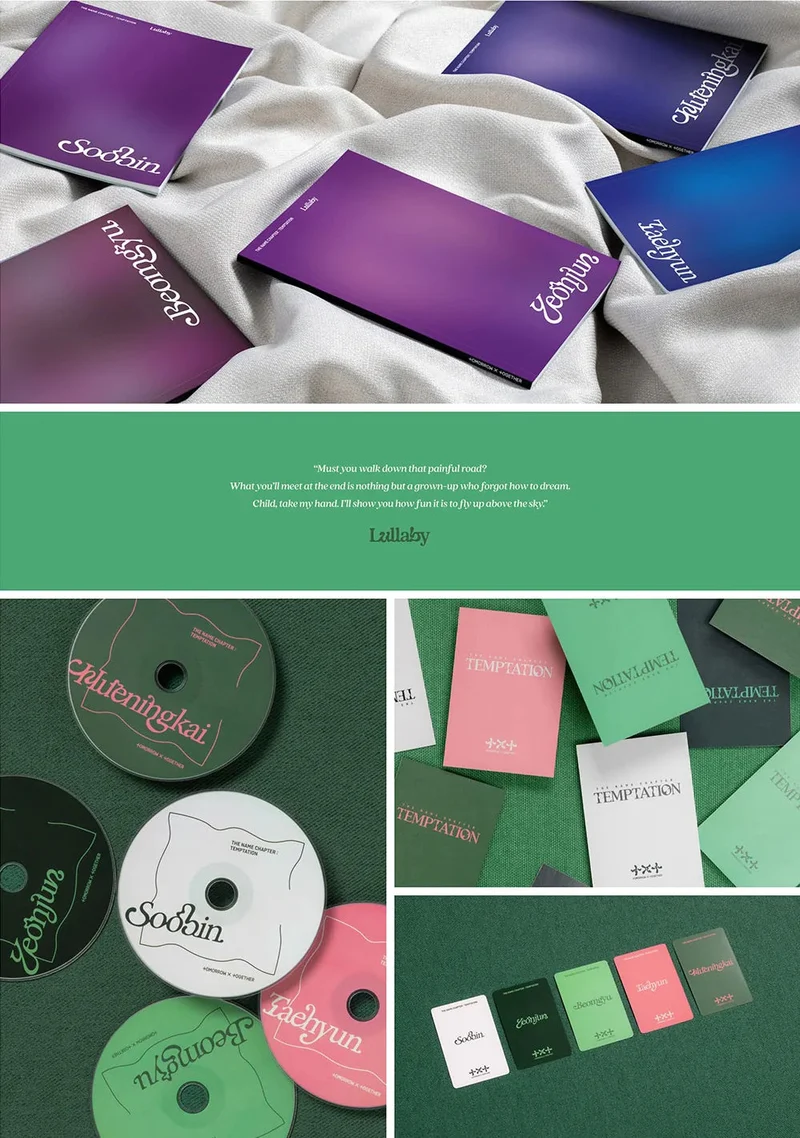 TXT - THE NAME CHAPTER: TEMPTATION LULLABY VER. (5TH MINI ALBUM)