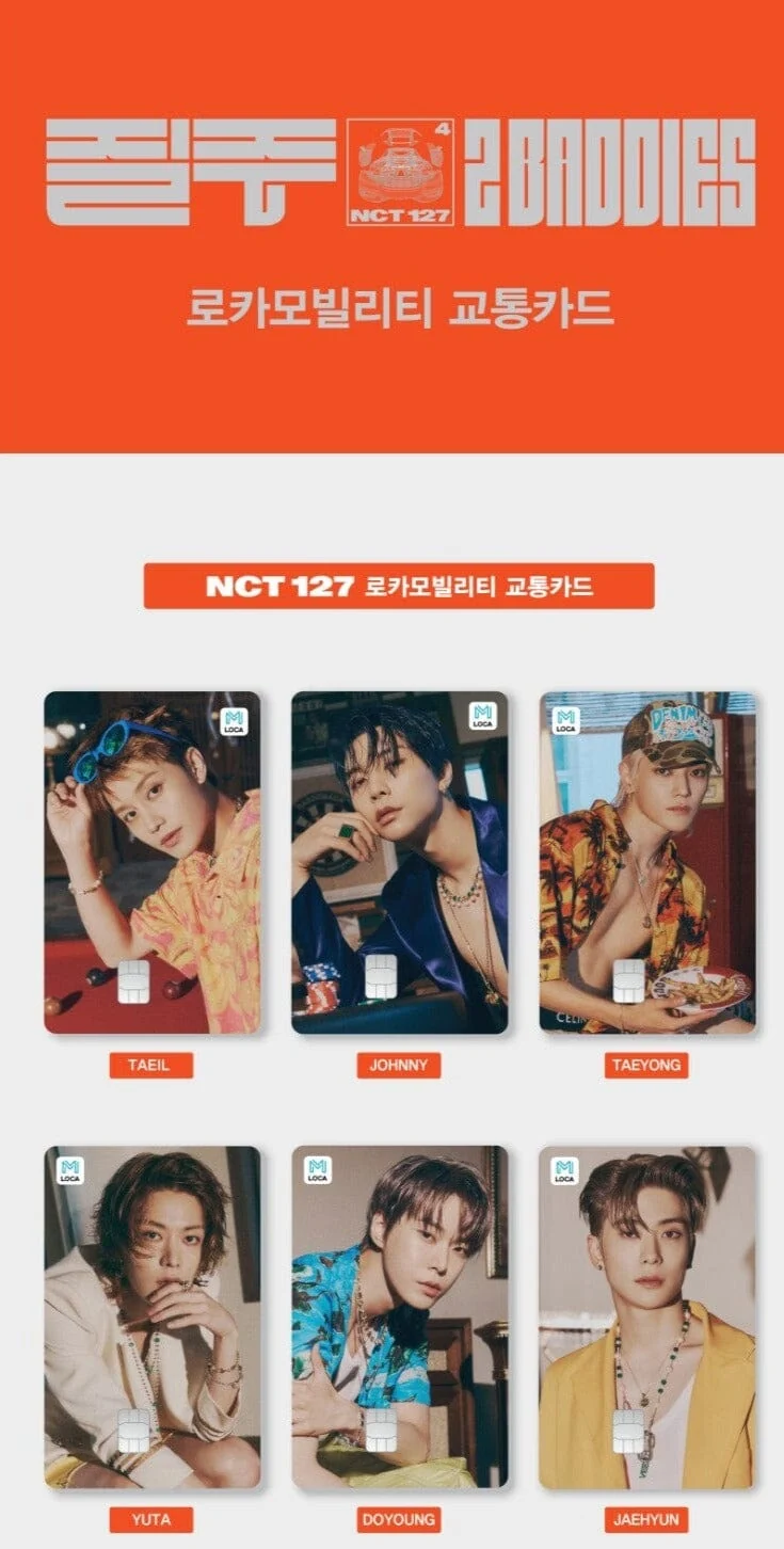NCT 127 - [2 BADDIES] LOCAMOBILITY CARD