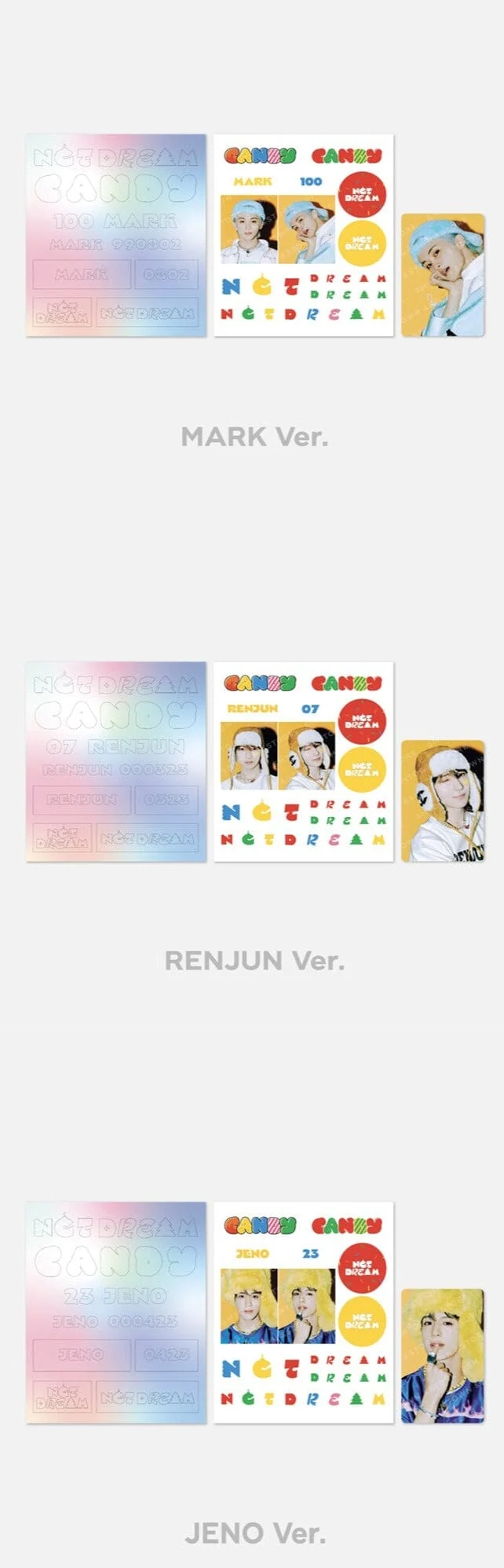 NCT DREAM - [Candy] DECO STICKER SET