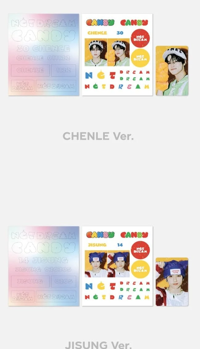 NCT DREAM - [Candy] DECO STICKER SET