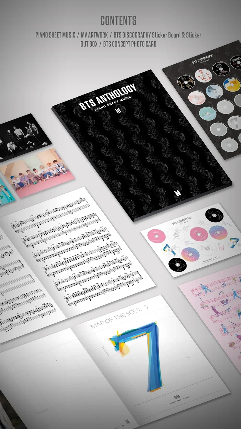 BTS - Piano Sheet Music (3/4)