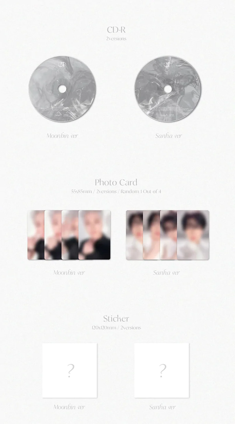 MOONBIN & SANHA (ASTRO) - INCENSE (DIGIPACK VER)