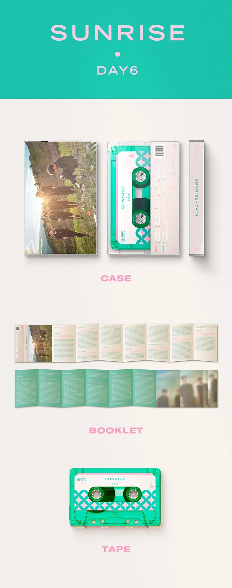 DAY6 - SUNRISE CASSETTE TAPE VER. (FULL ALBUM)