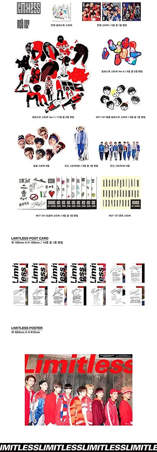 NCT 127 - Limitless (2nd Mini Album)
