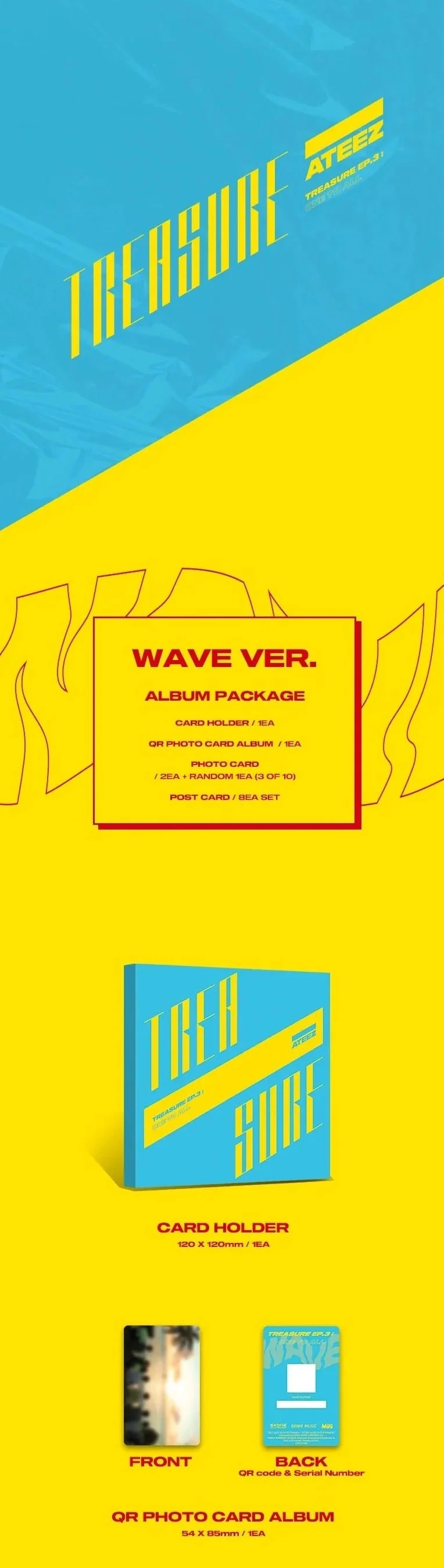 ATEEZ - TREASURE EP SERIES: EP3 One To All (Platform Ver.)