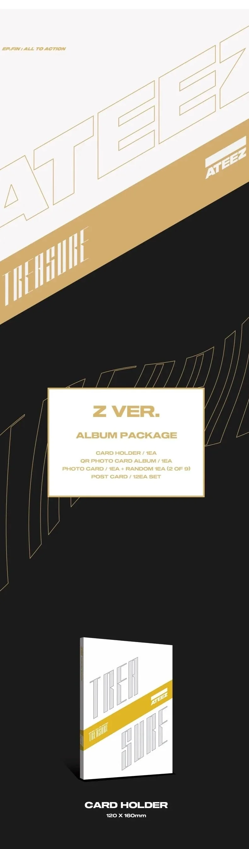 ATEEZ - TREASURE EP SERIES: EP:FIN All to Action (Platform Ver.)