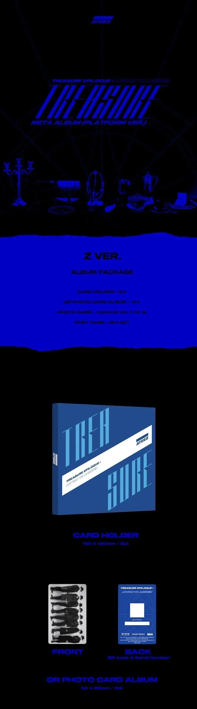 ATEEZ - TREASURE EP SERIES: Epilogue Action To Answer (Platform Ver.)