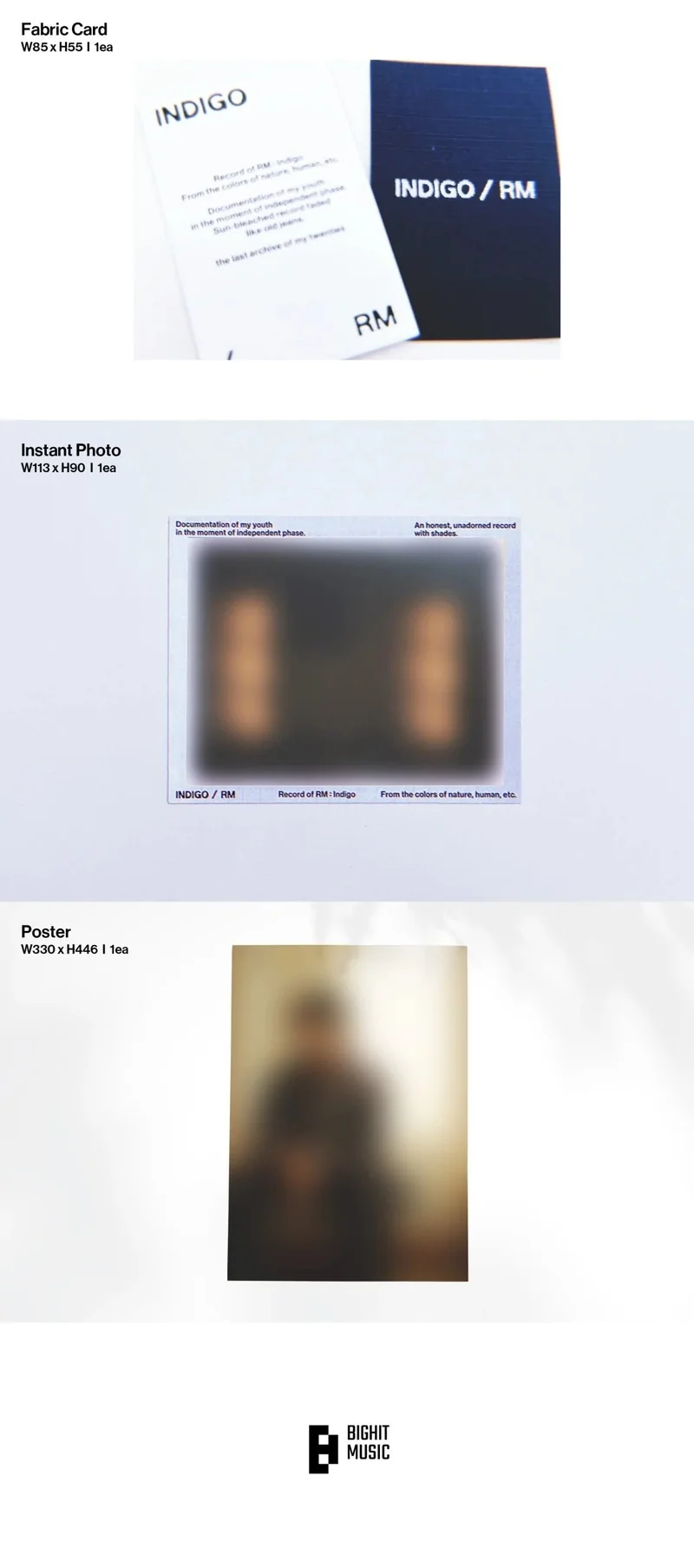 BTS RM - INDIGO (1ST SOLO ALBUM)