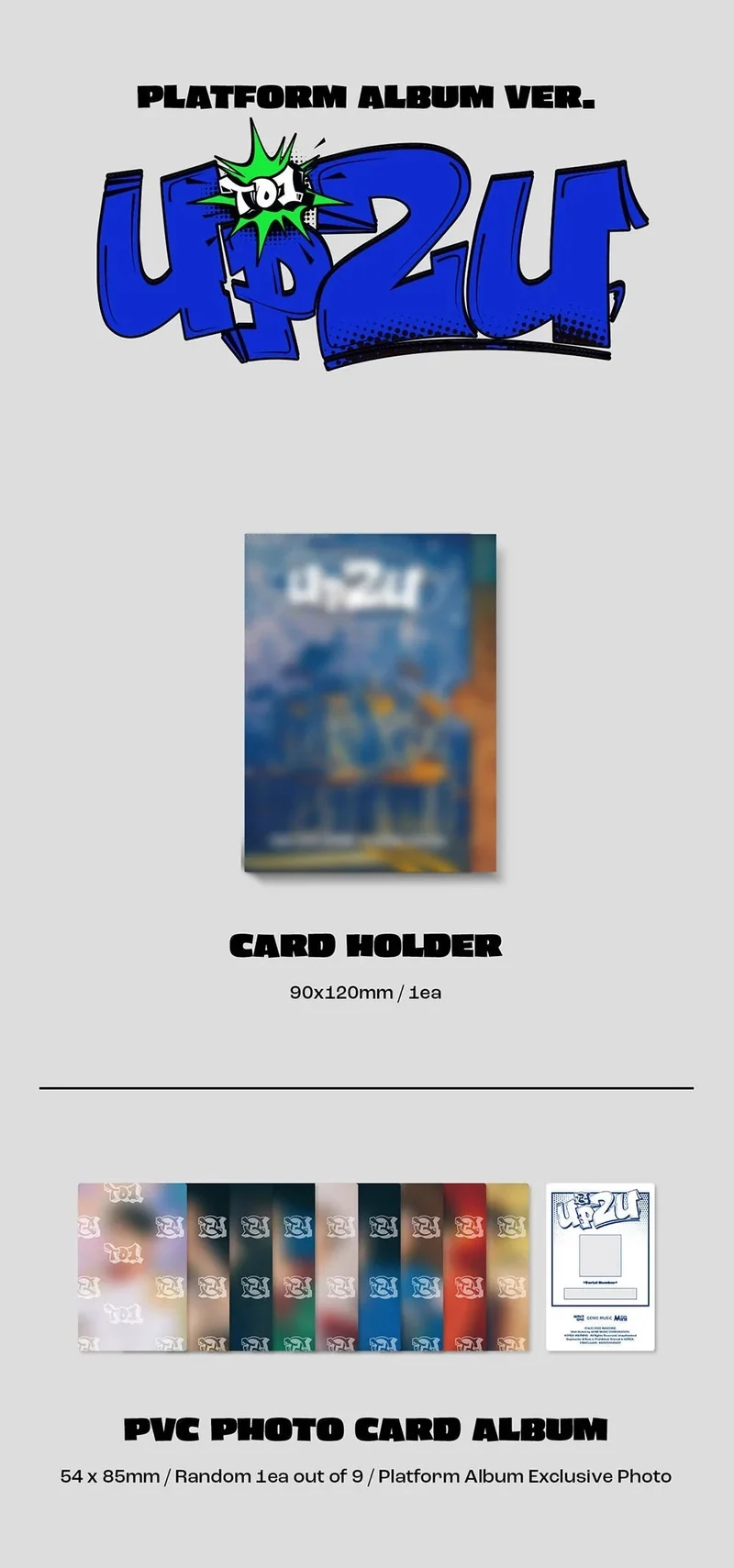 TO1 - UP2U (PLATFORM VER.) 4TH MINI ALBUM