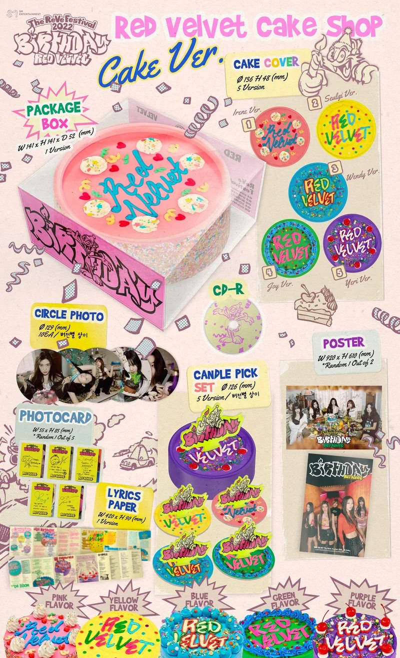RED VELVET - THE REVE FESTIVAL 2022 BIRTHDAY (LIMITED VER.)