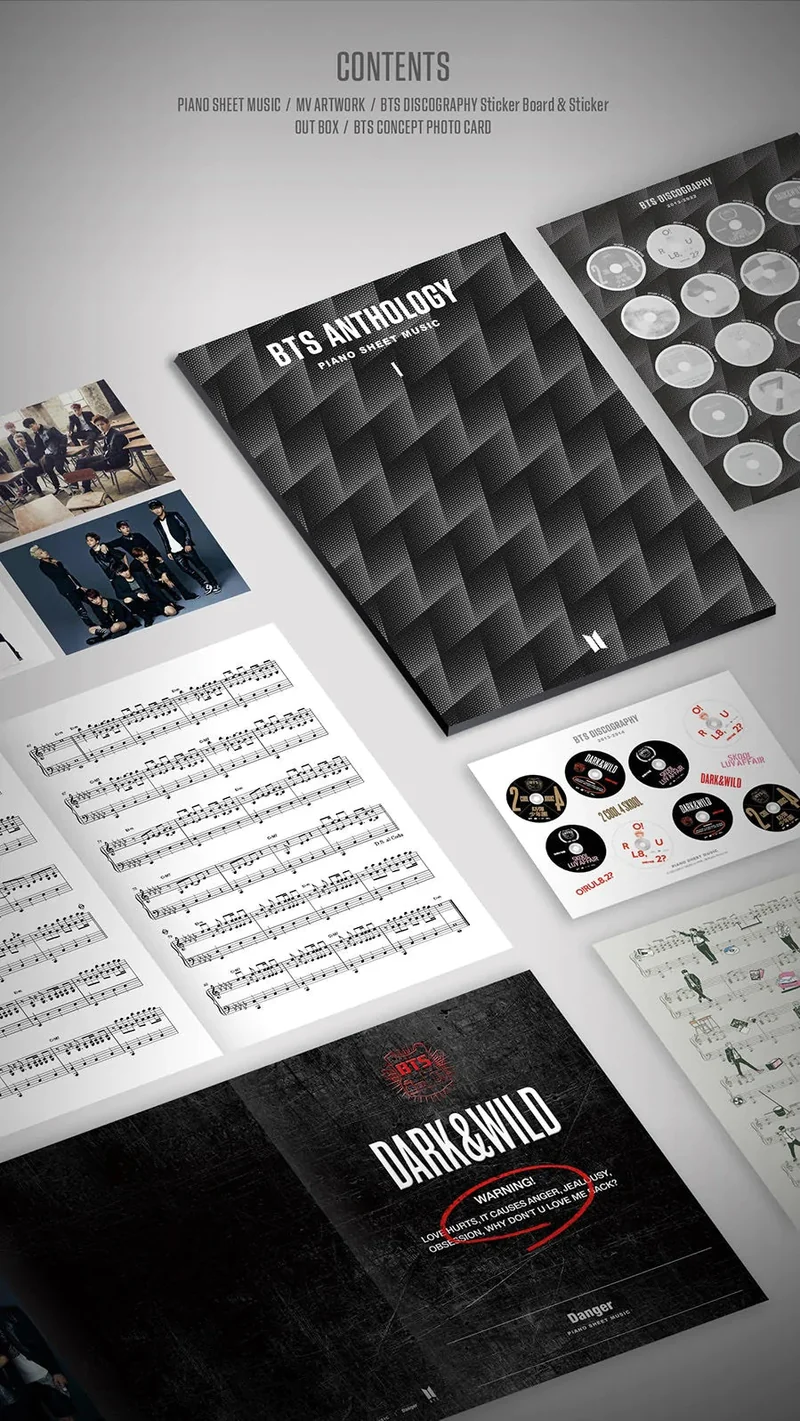 BTS - Piano Sheet Music (1/2)