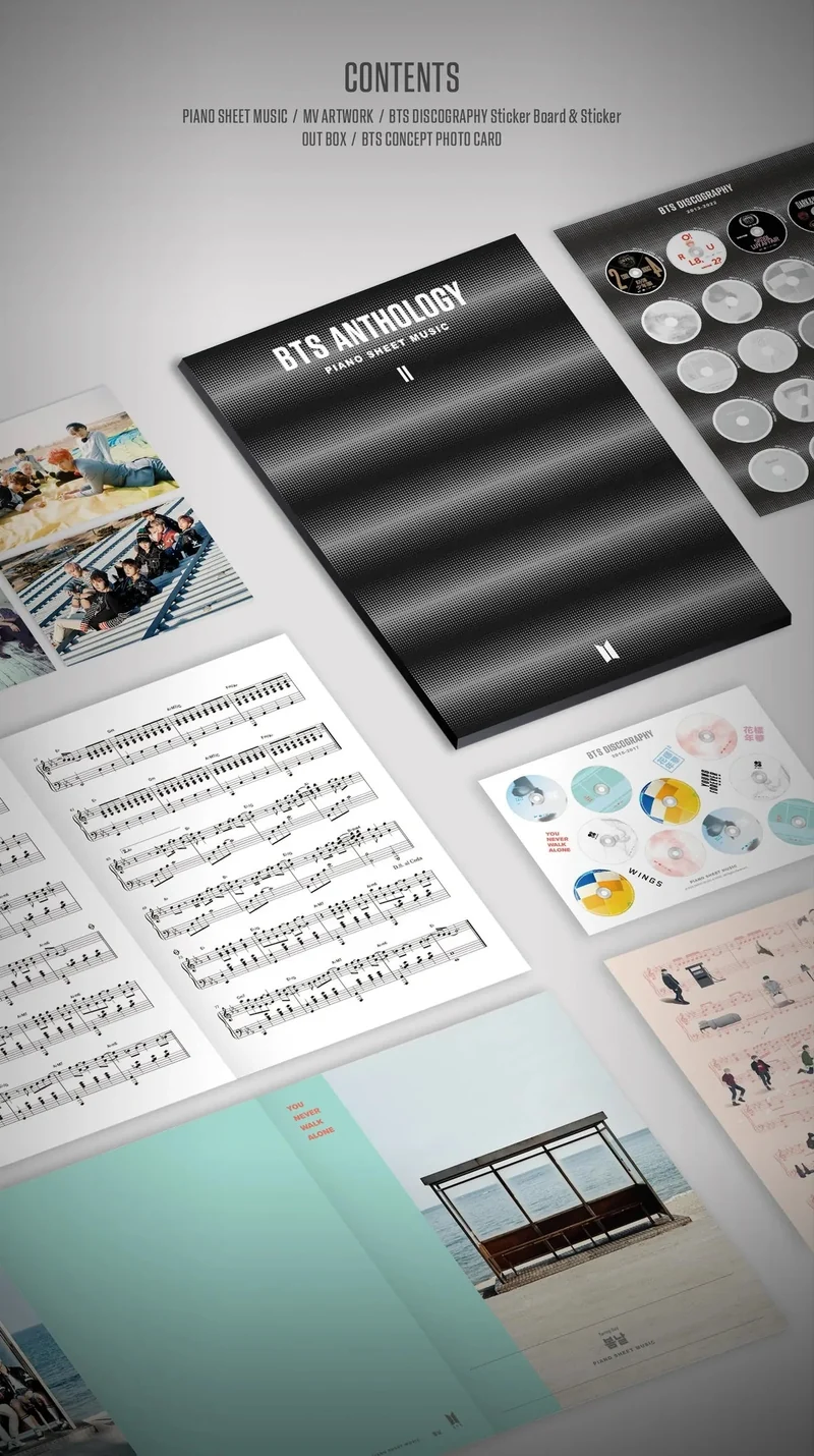 BTS - Piano Sheet Music (1/2)