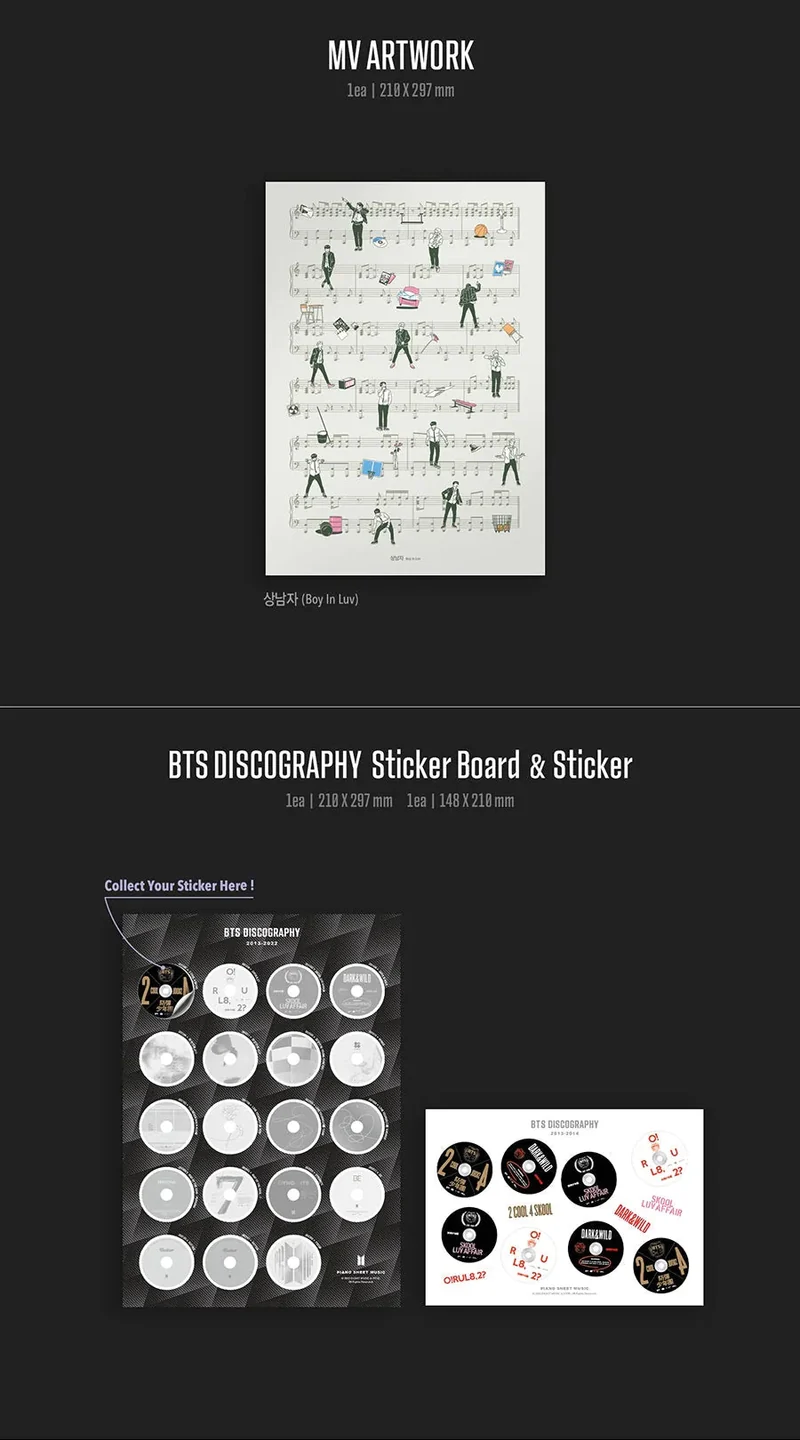 BTS - Piano Sheet Music (1/2)