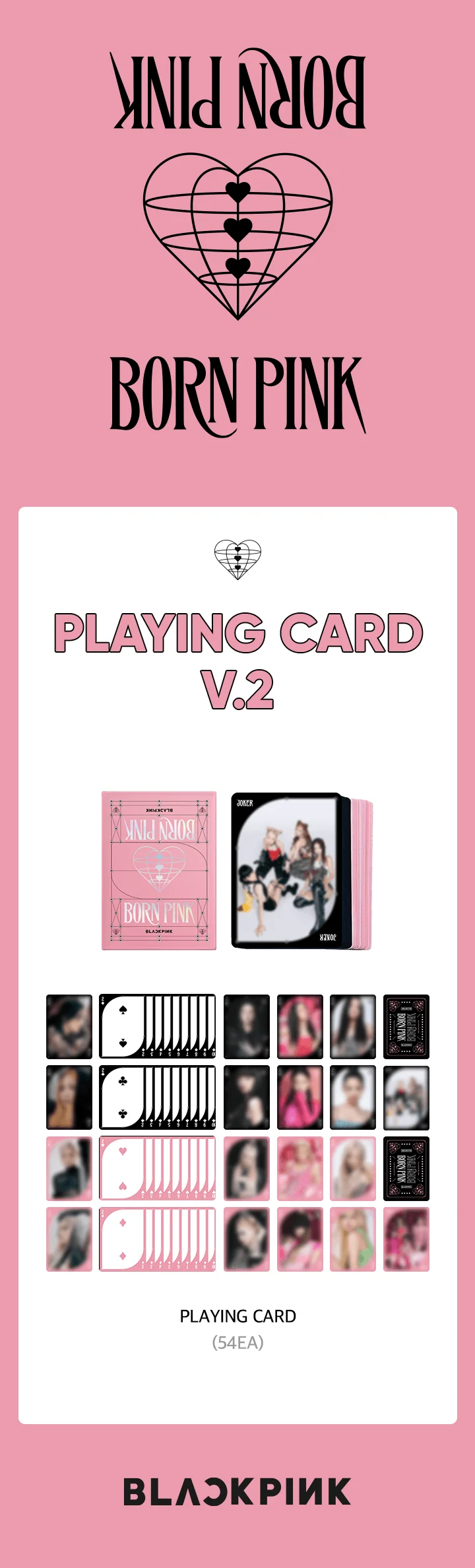 BLACKPINK - [BPTOUR] PLAYING CARD V.2 (Weverse)