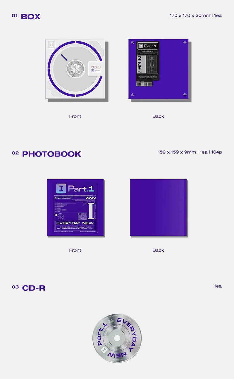NINE.I - I PART.1 (2ND MINI ALBUM)