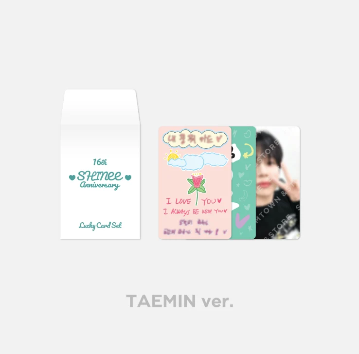 [SHINEE] 16th Anniversary : Lucky Card Set