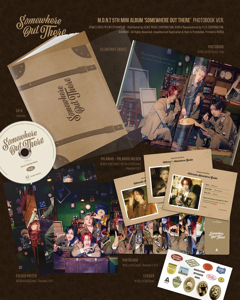 M.O.N.T - SOMEWHERE OUT THERE (PHOTOBOOK VER)