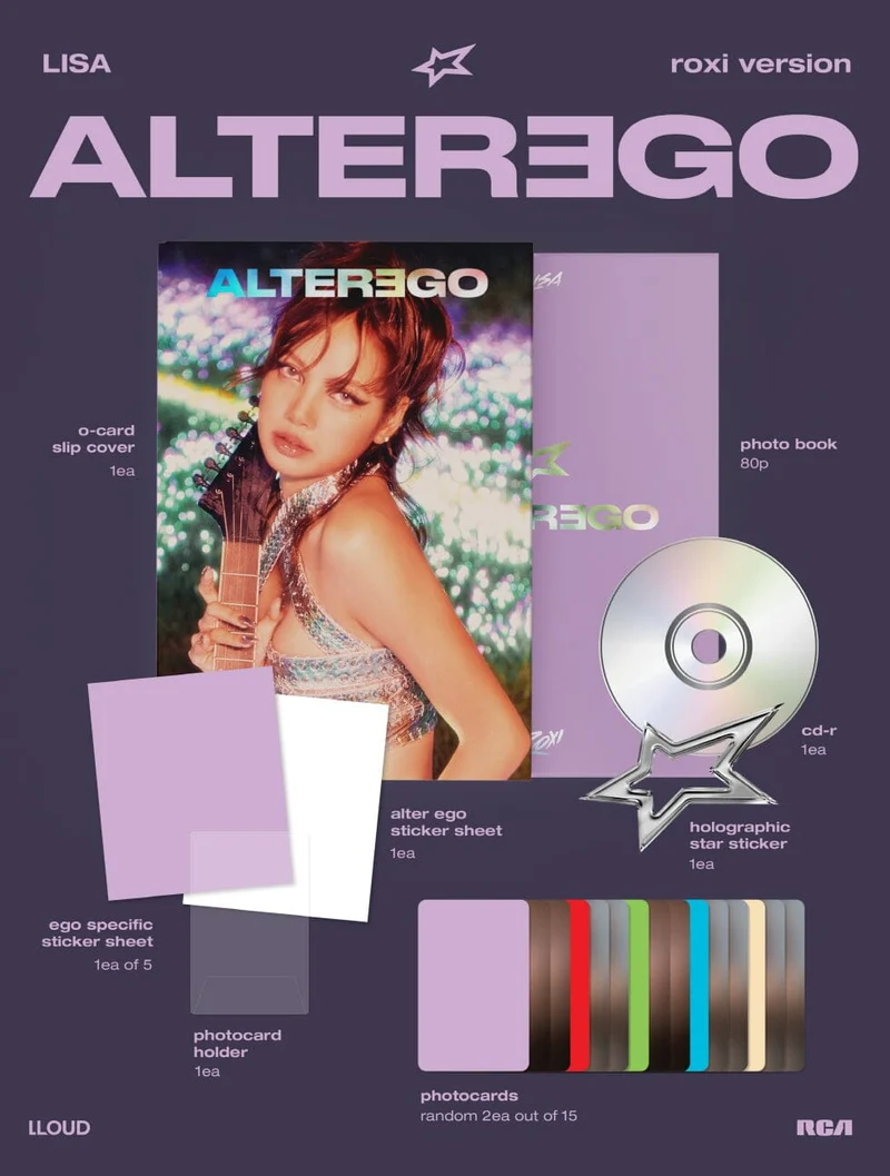 LISA (BLACKPINK) - ALTER EGO (PHOTOBOOK VER.)