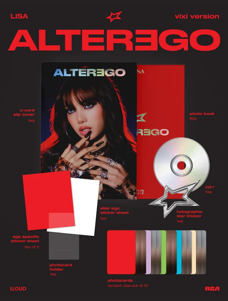 LISA (BLACKPINK) - ALTER EGO (PHOTOBOOK VER.)