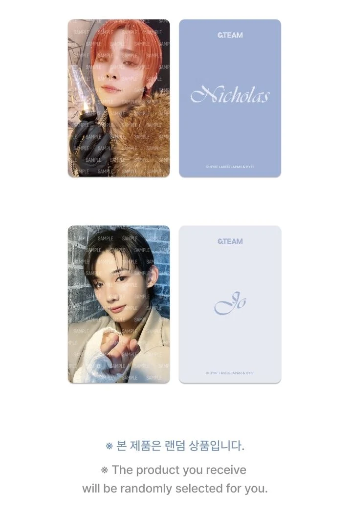 &TEAM - PHOTO CARD (YUKIAKARI)